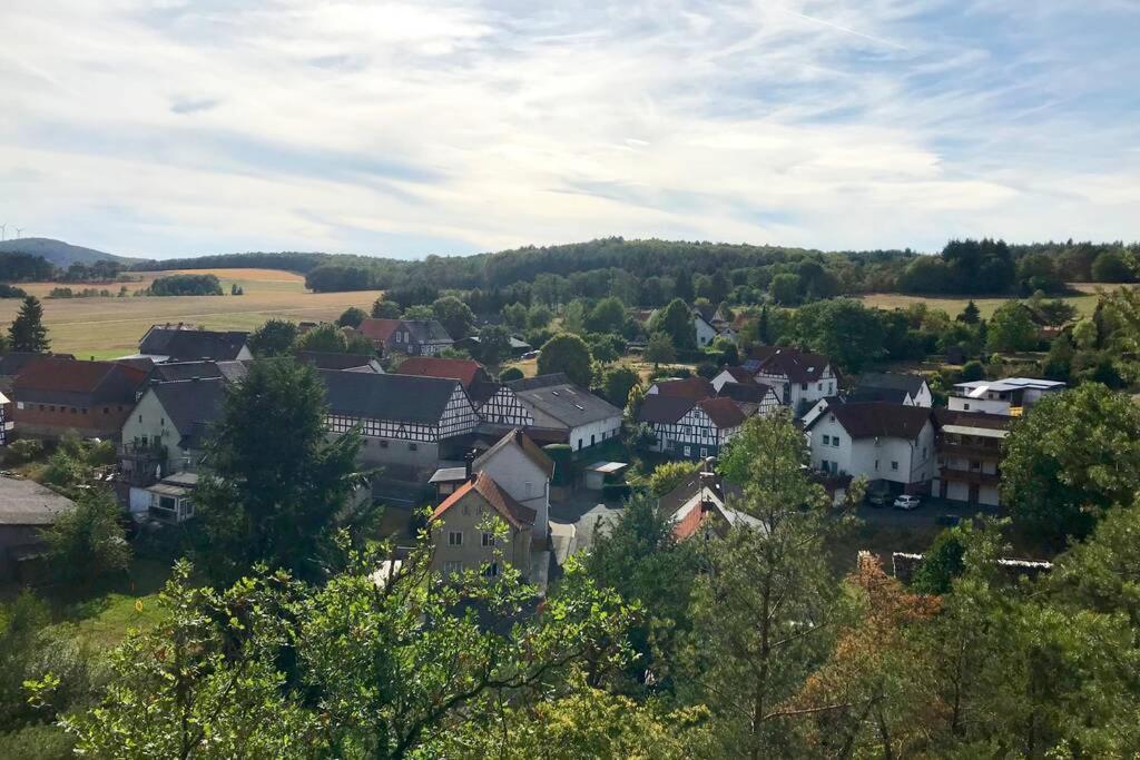 Dream Green Apartment 'Meadow' Gladenbach ภายนอก รูปภาพ